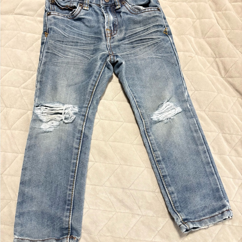 Lucky Brand Light Blue Distressed Men's Jeans